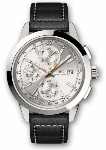 IWC Ingenieur Chronograph Custom Stainless Steel / Silver-Gold / Calf IW3808-AH (IW3808AH)